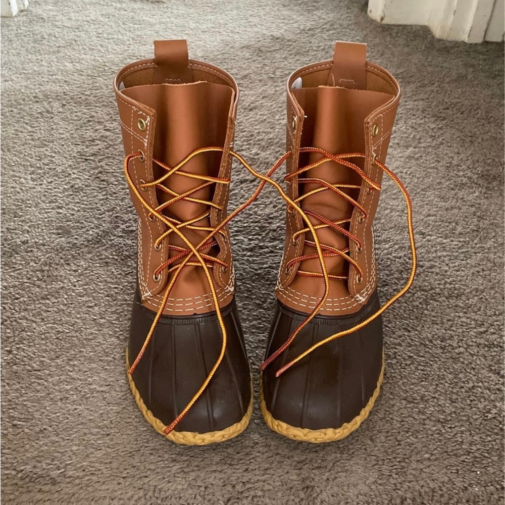 L.L. Bean Kids Boots - Brown and Tan